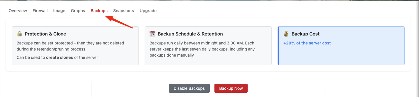 Backups
